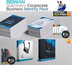 vis企业形象识别手册：Corporate Business Identity Pack